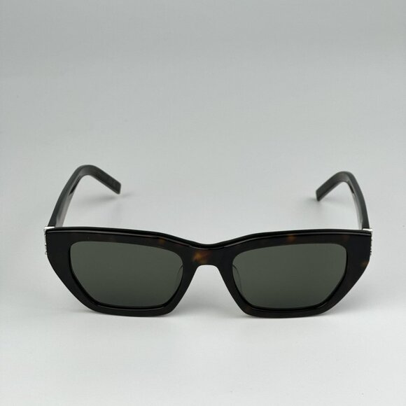 Saint Laurent SLM127/F 002 BRAND NEW Sunglasses Havana Green Cat Eye Women main image 12